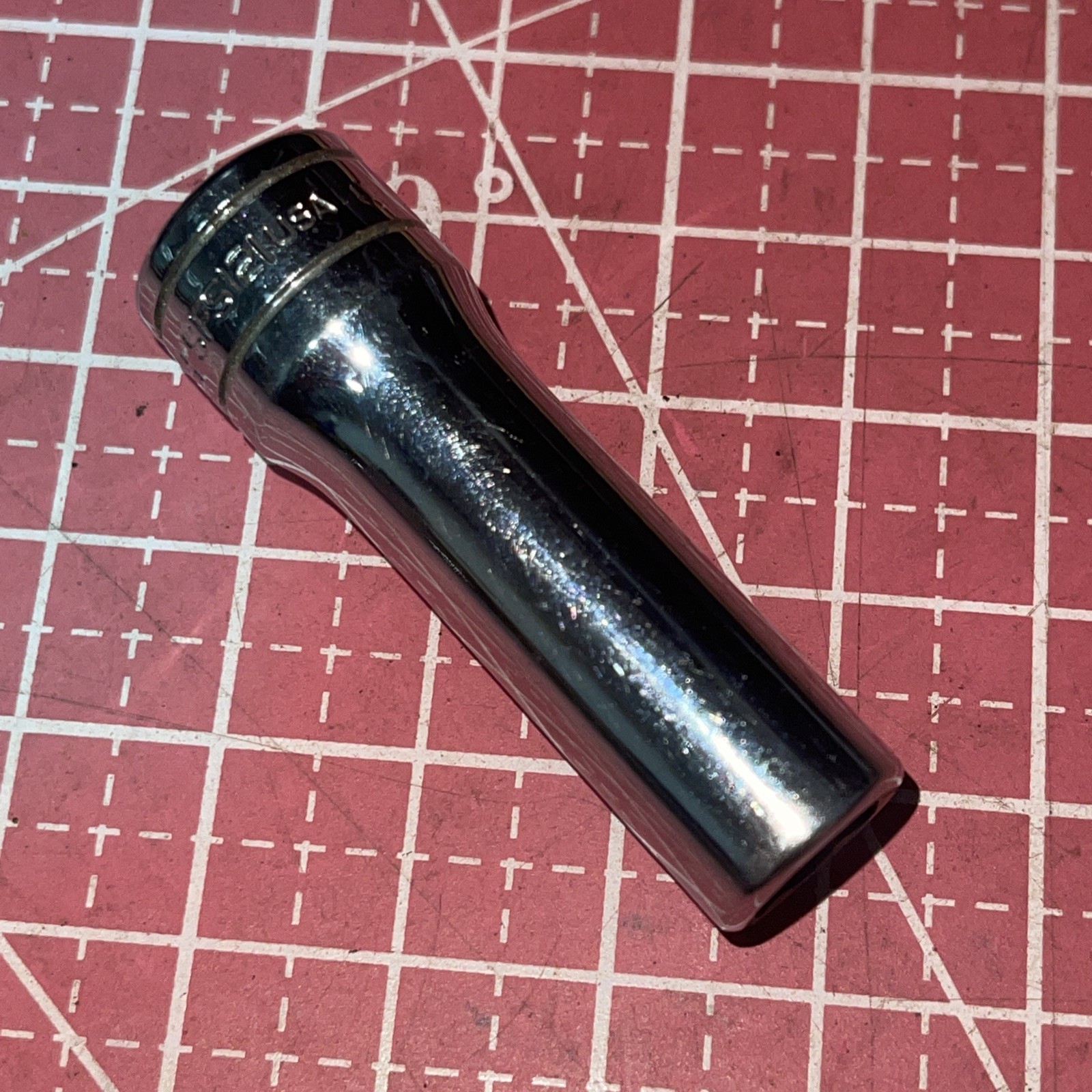 Snap on USA SFS121 3/8 In SAE 3/8″ Drive 6 Point Deep Socket SFS-121 Nice !!!