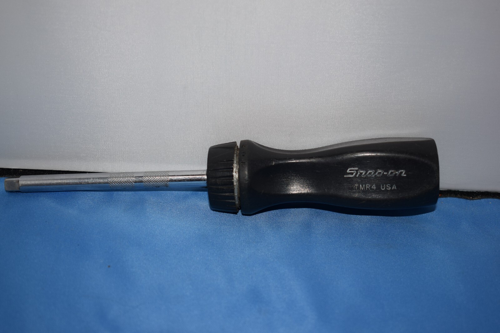 Snap-On Tools 1/4″ Ratcheting Socket Screwdriver W/Black Hard Handle TMR4 D-2