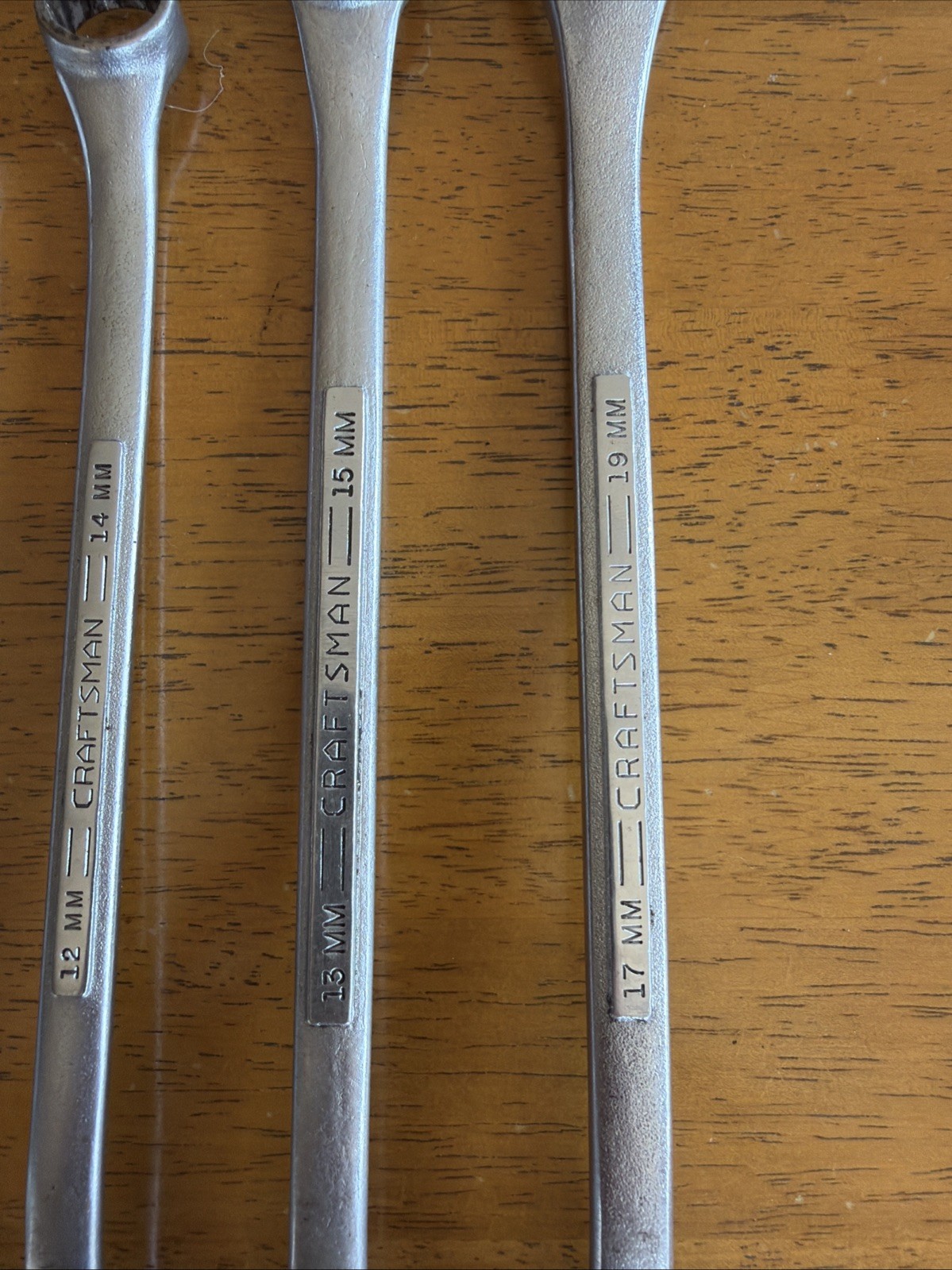 Craftsman 8 Pc Metric Double Box End 12Pt Wrenches -V- Series USA See Photos