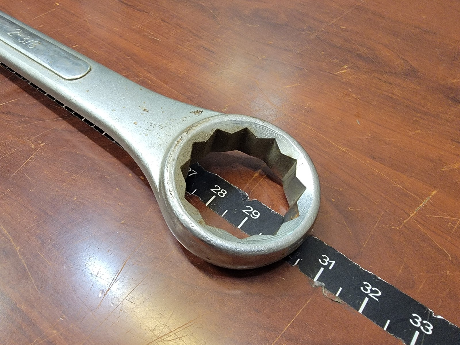 Westward CW313 SAE Combination Wrench, 12-Point, 2-3/8″