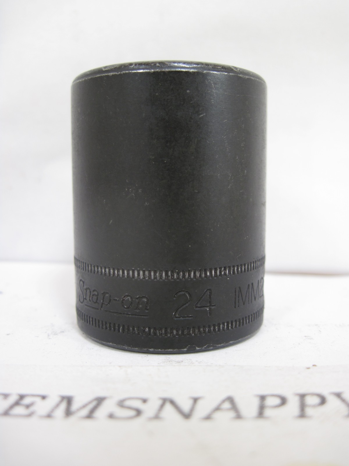 Snap On 1/2″ Drive 24mm Shallow 6pt Impact Socket IMM240 MINT