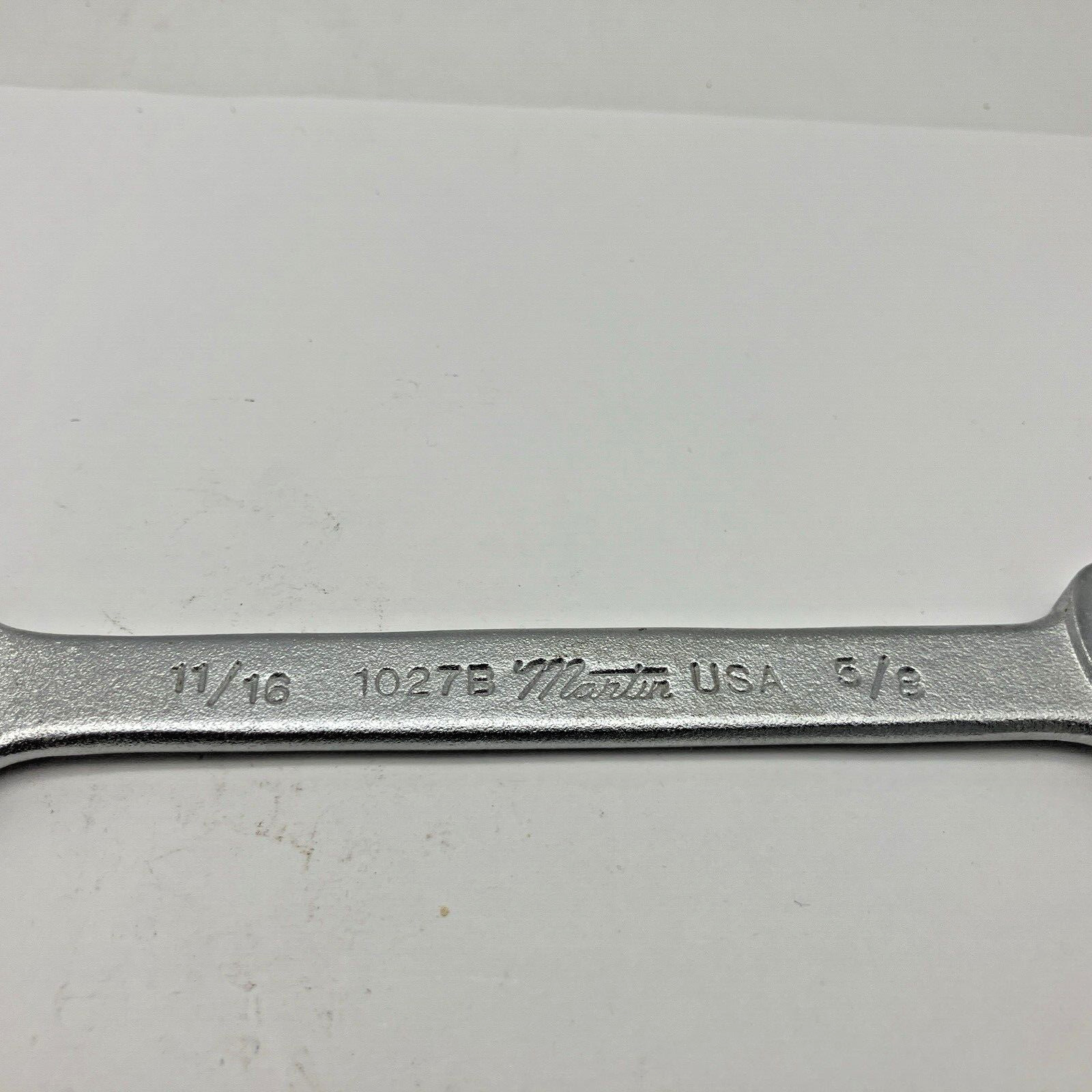 Martin Tools 1027B 5/8″ X 11/16″ Open End Wrench USA