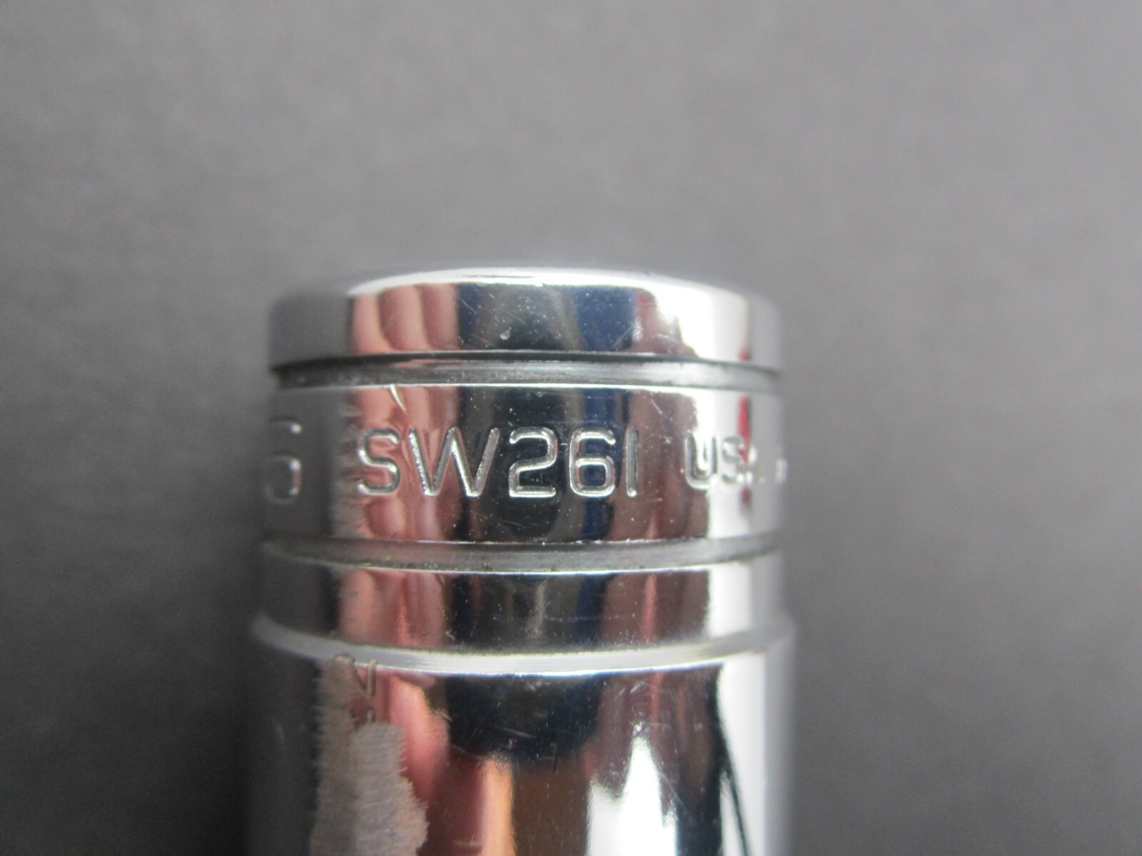 SNAP ON TOOLS SW261 13/16″ SAE SHALLOW SOCKET — 1/2″ DRIVE — 12 POINT