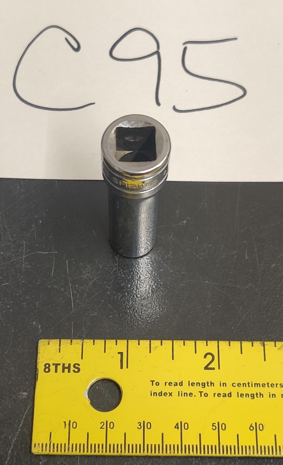 SNAP-ON TOOLS SF121 3/8″ 12 Point Deep 3/8″ Drive Chrome Socket – FREE SHIPPING
