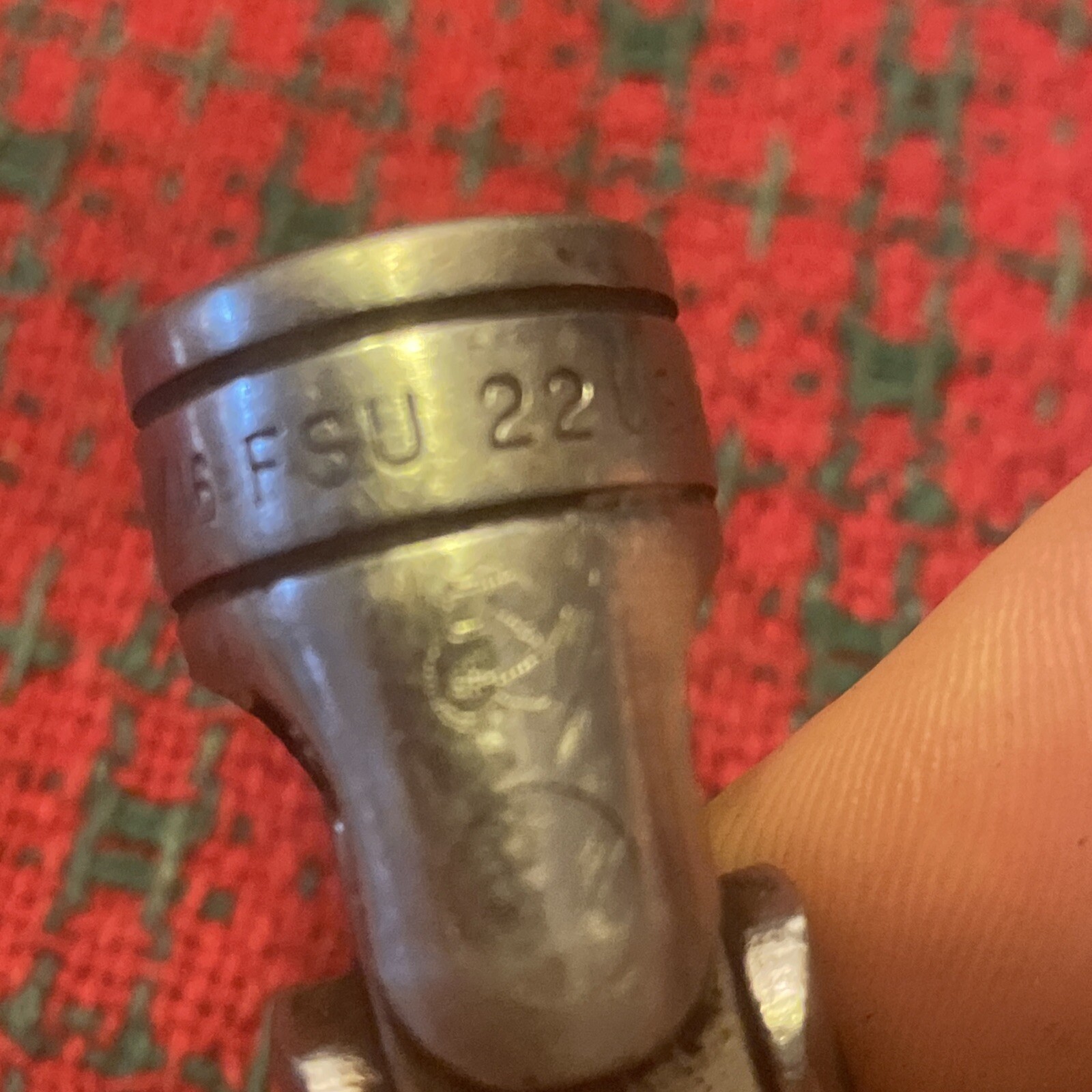Vintage Snap On 11/16 Deep Swivel Socket 6pt FSU22 3/8” Drive 🇺🇸