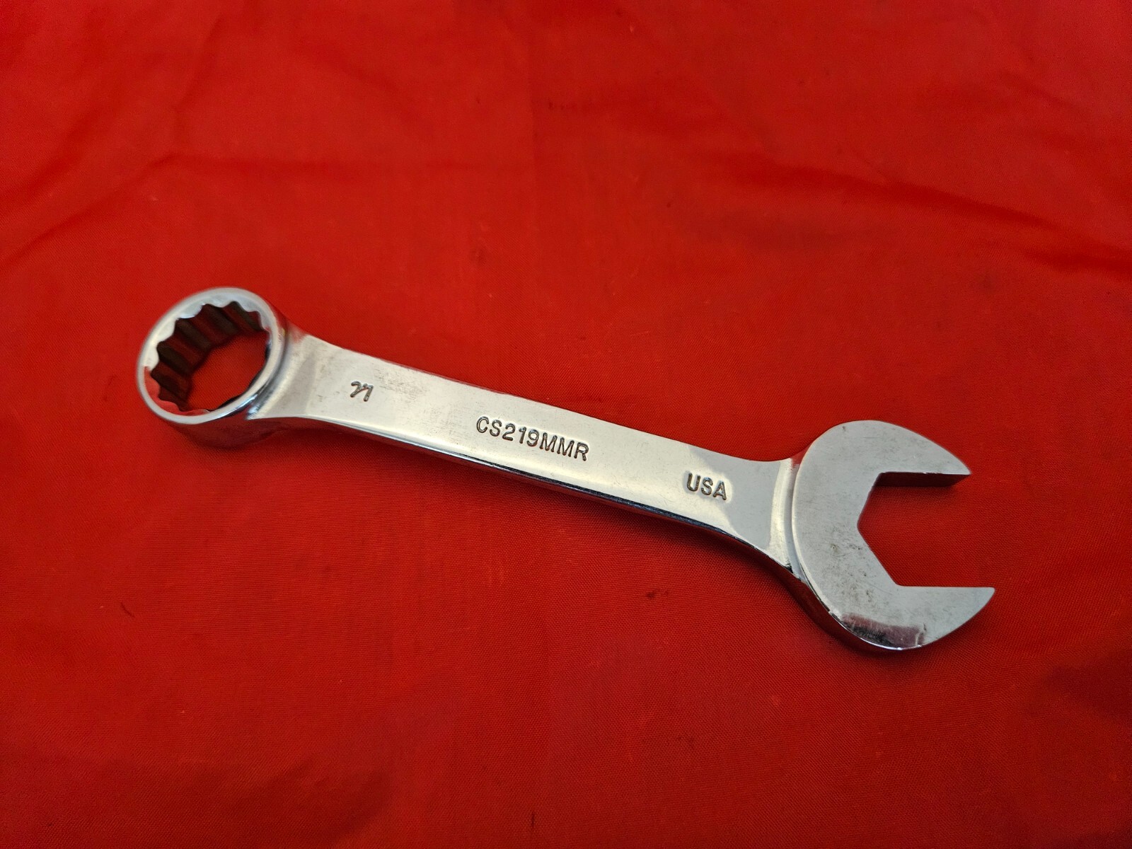 MAC CS219MMR 19mm 12 Point Stubby Combination Wrench Metric USA S10
