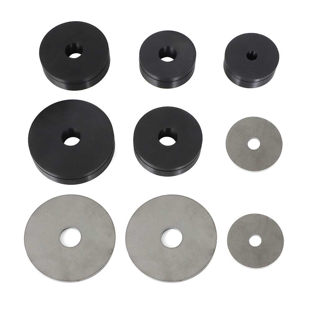 Sheet Metal Dimple Die Set For Harbor Hydraulic Knockout Hole Punch Driver Kit