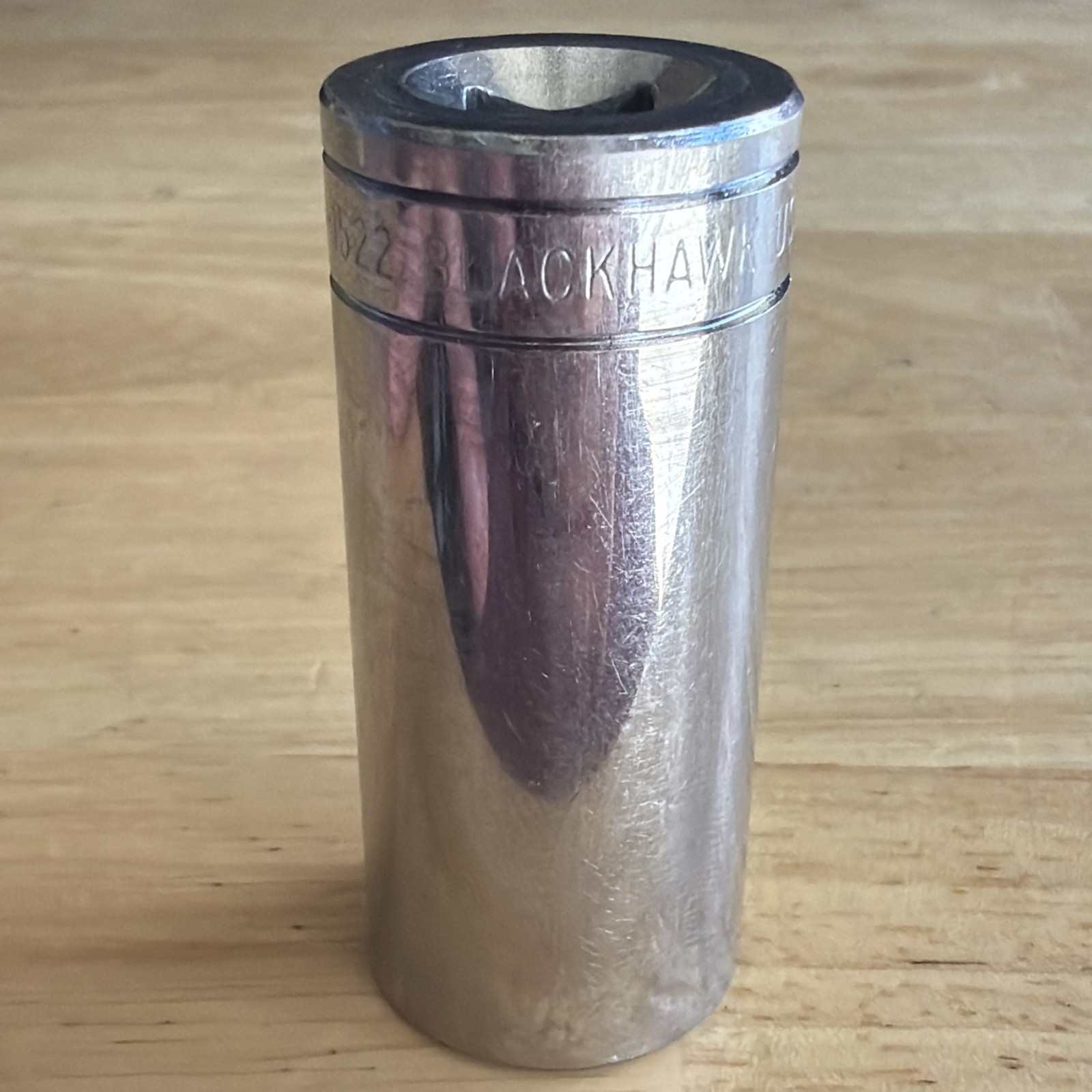 Blackhawk Tools 11/16″ Deep Socket 3/8″ Drive 6 Point HW-1522 Made in USA