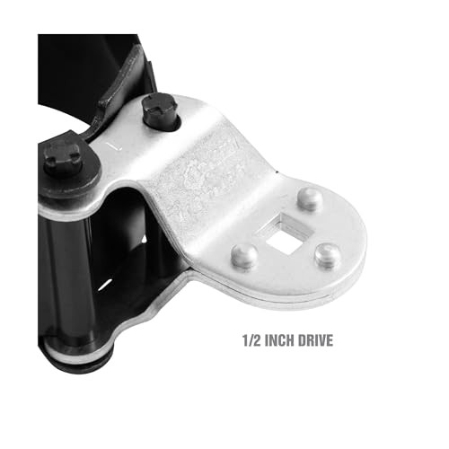 OEMTOOLS 25231 4-1/8 Inch to 4-5/8 Inch Heavy Duty Truck Oil Filter Wrench
