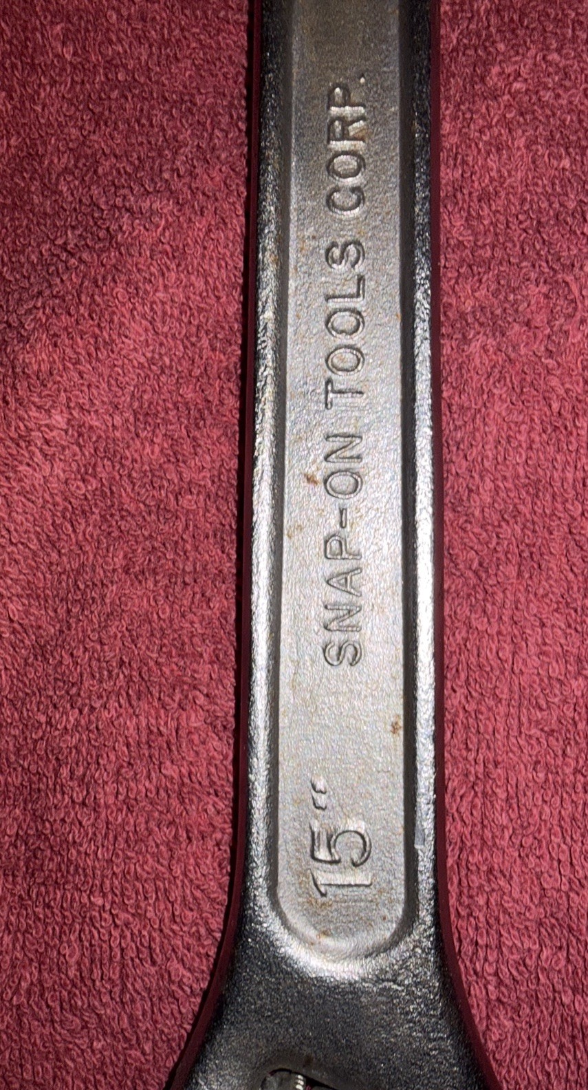 Snap-On Blue Point 15” Adjustable Wrench