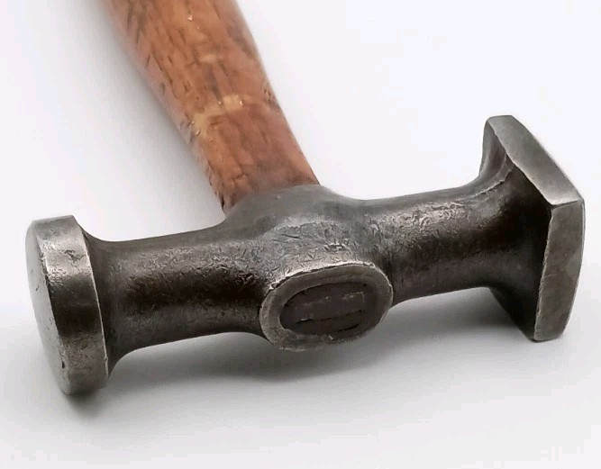 Vintage Auto Body Hammer 12 Ounces Round and Square End