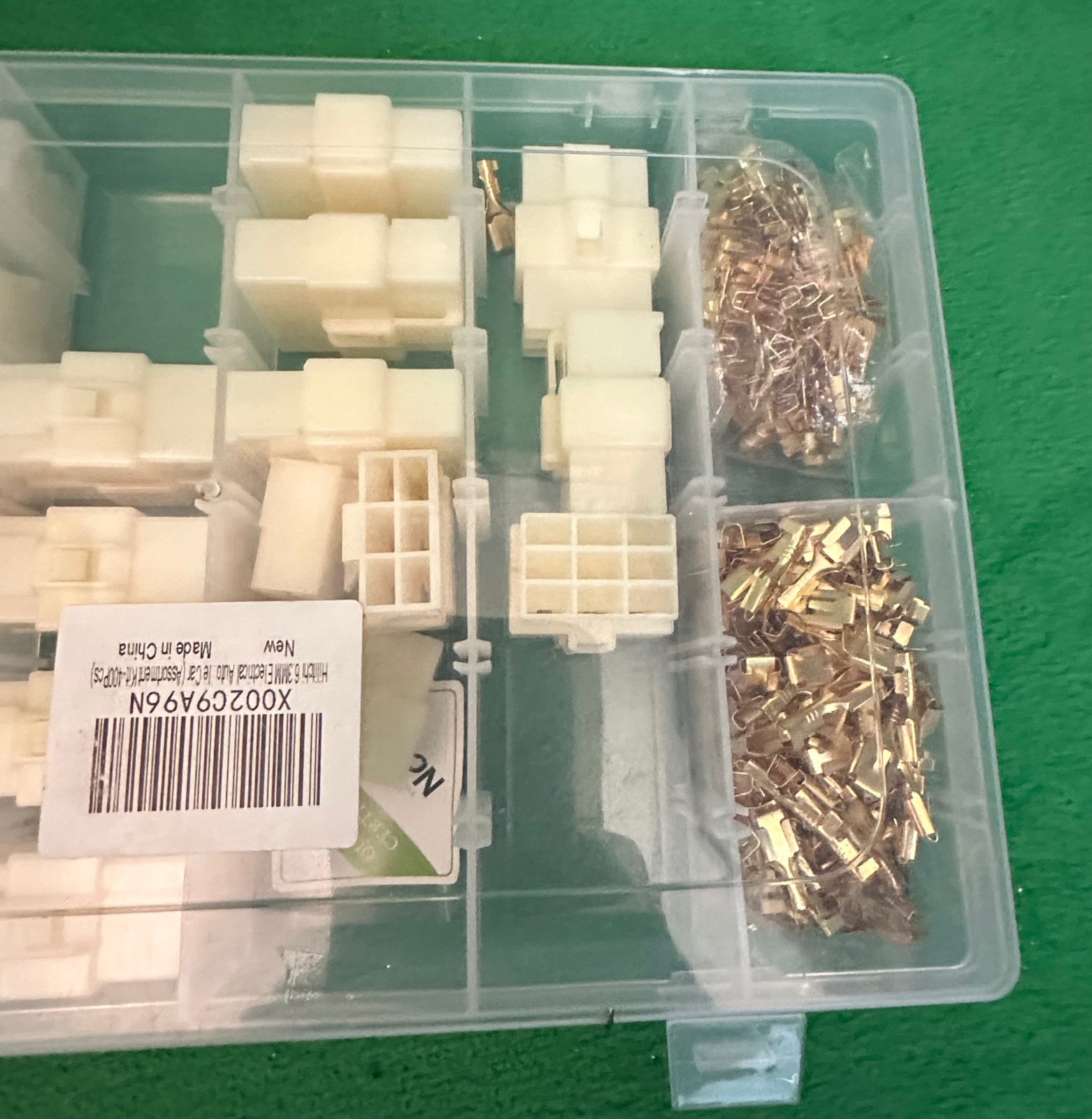 Hilitchi 6.3MM Electrical Auto Assortment Kit 400 Pcs.