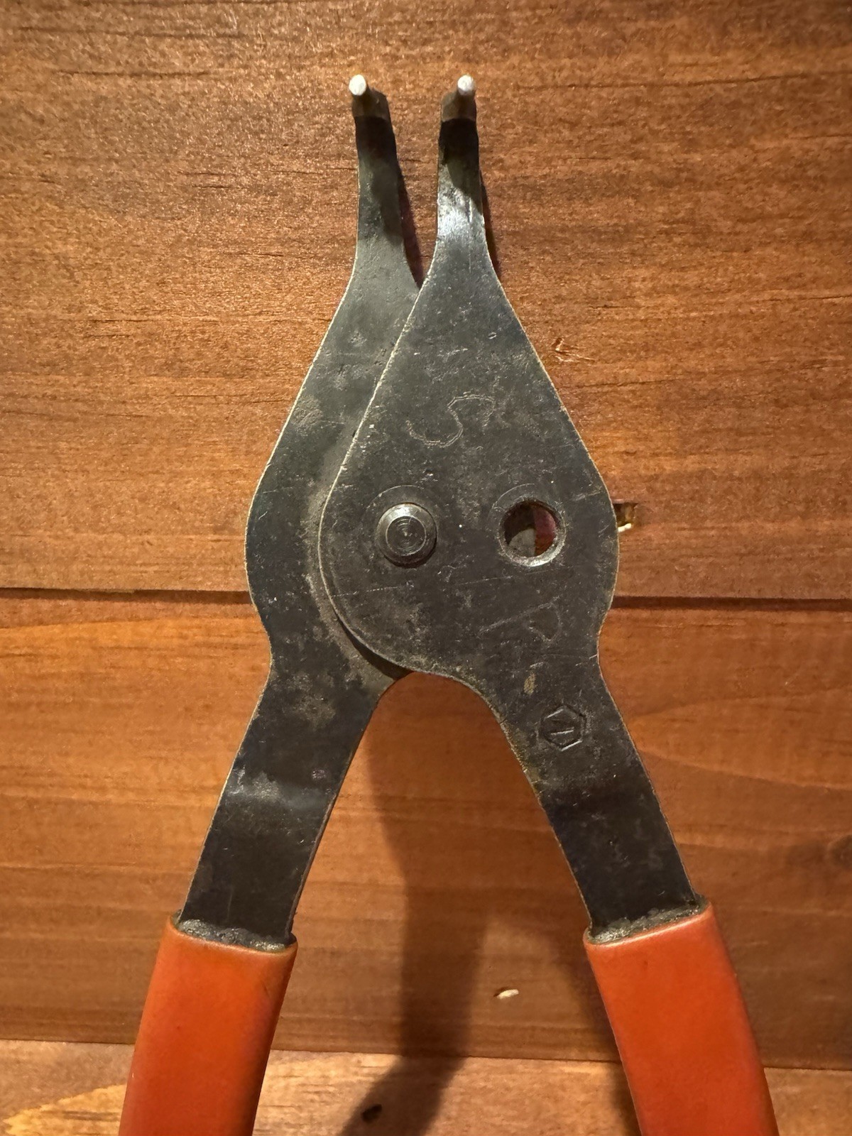 Snap-on Blue Point 6″ PR-349A Internal External Retaining Ring Pliers 90°