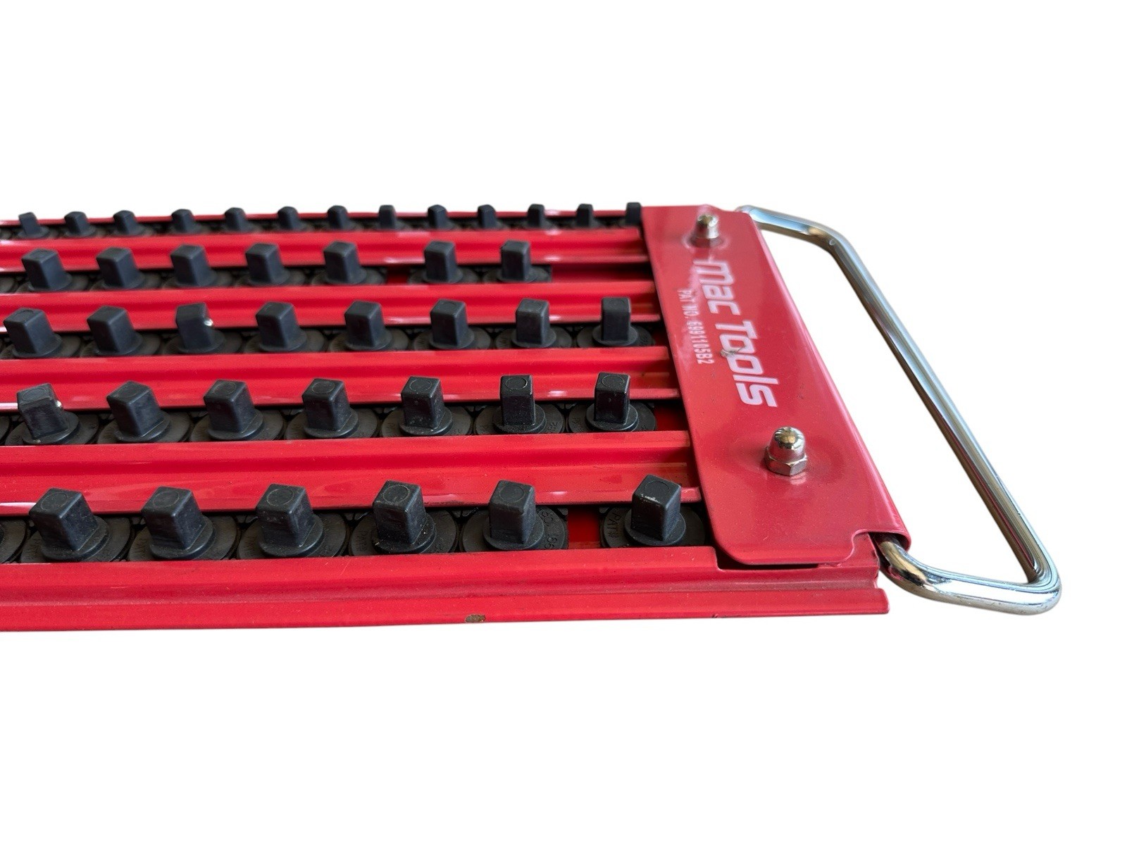 Mac tools socket Tray 1/4, 3/8, and 1/2 in RED Auto Tech Shop Mechanics