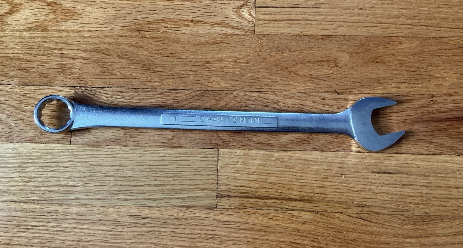 Craftsman 1» Combination Wrench Chrome Molybdenum Japan