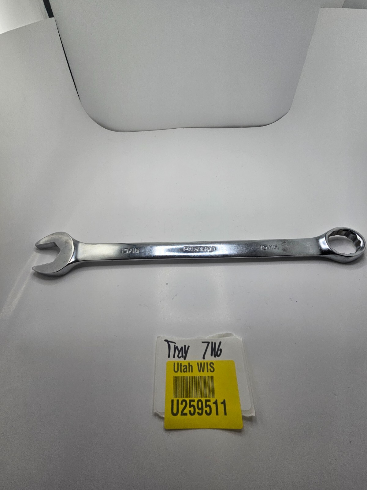 Pittsburgh 15/16″ x 15/16″ Combination Wrench