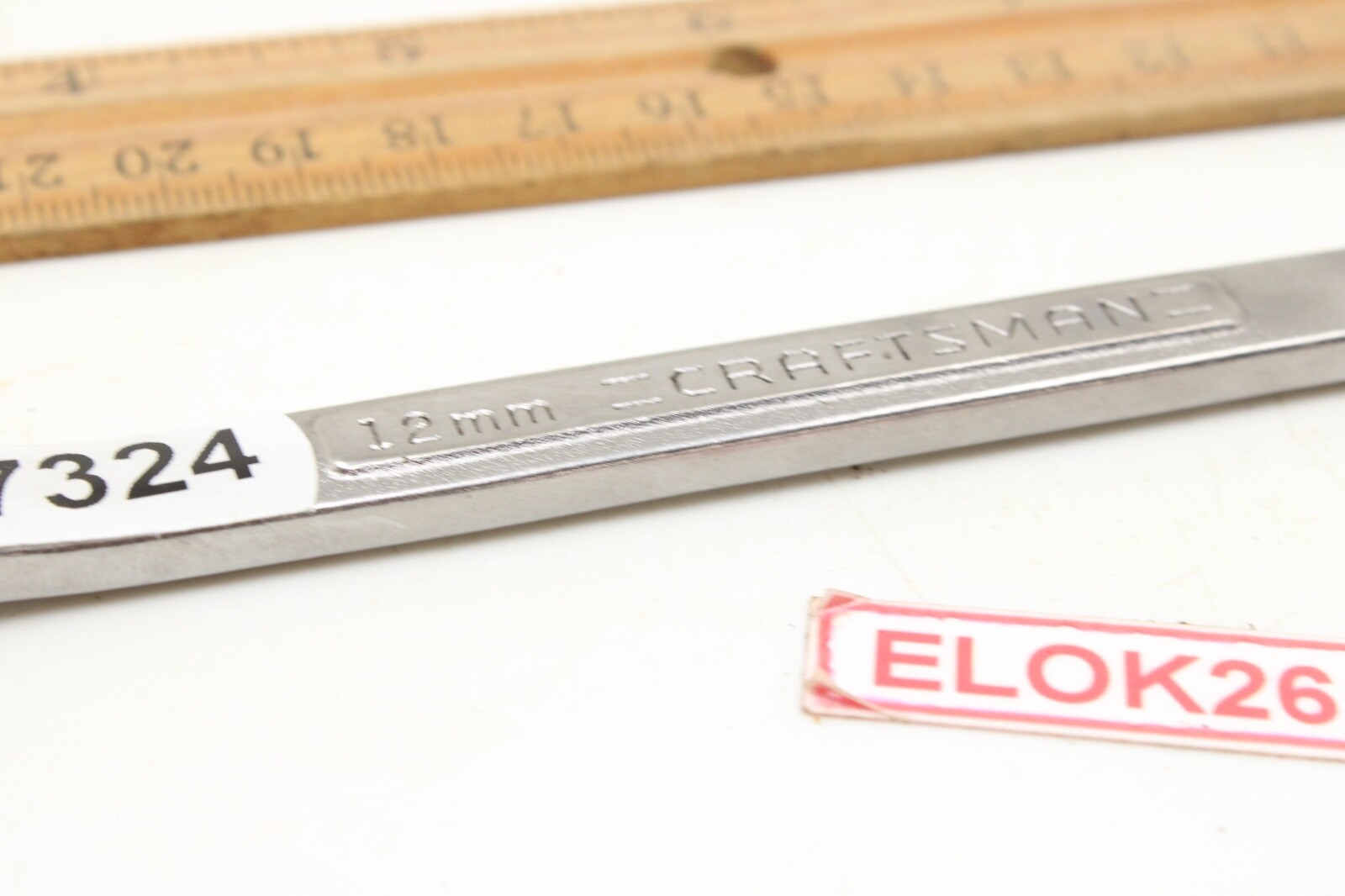 Craftsman V^-42916 12mm 12 Point Metric Combination Wrench 6″ Long USA