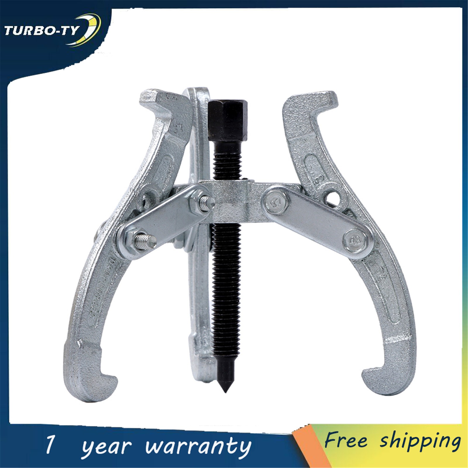 3″ 4″ 6″ 8″ Puller Kit 3-Jaw Bearing Puller Wheel Gear Pulley 4 PCS