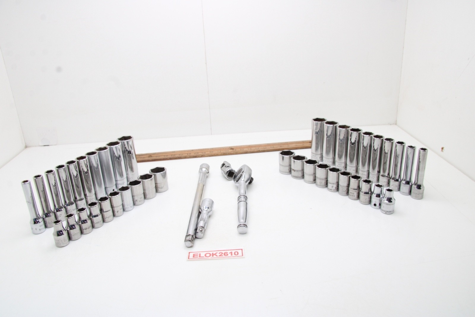 Snap-on 144TMPB 44 Piece 1/4″ Drive 6-Point Metric/ SAE General Service Set USA