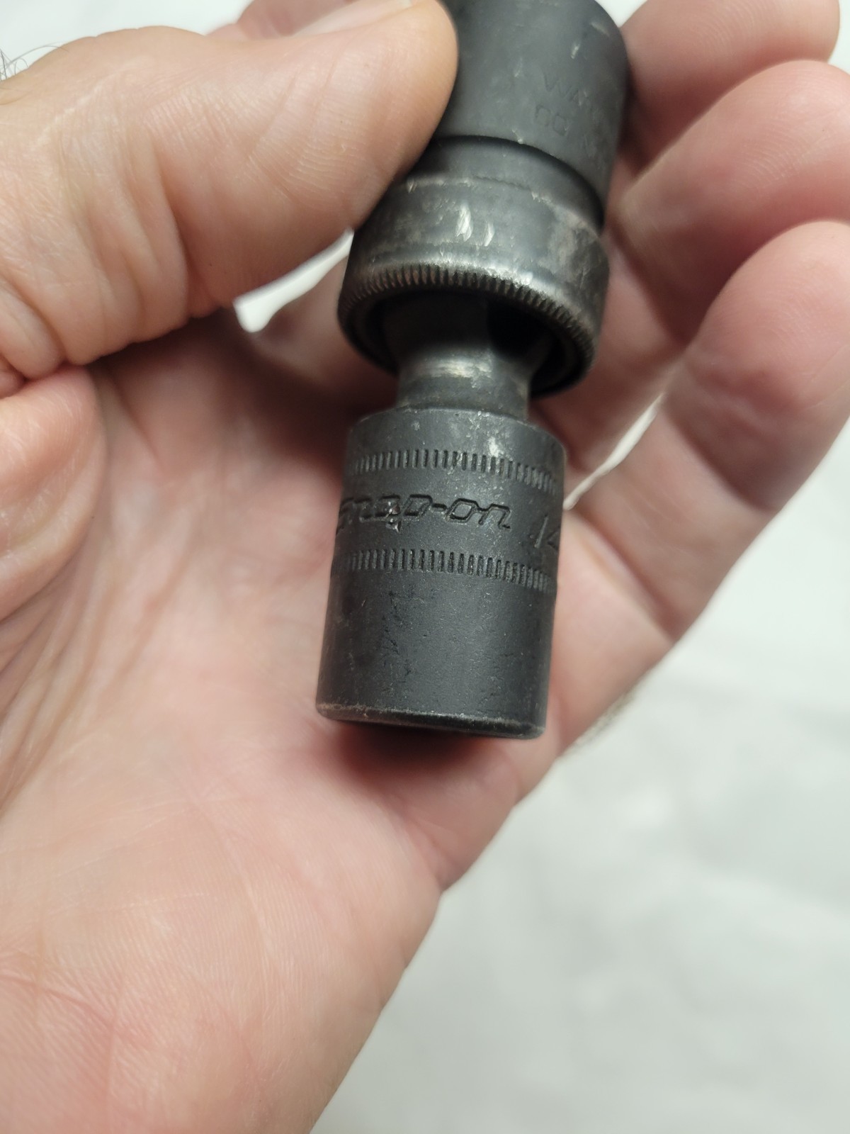 Snap on IPLM14B 1/2″ Dr 6 Point Metric 14mm Swivel Impact Socket USA NICE COND