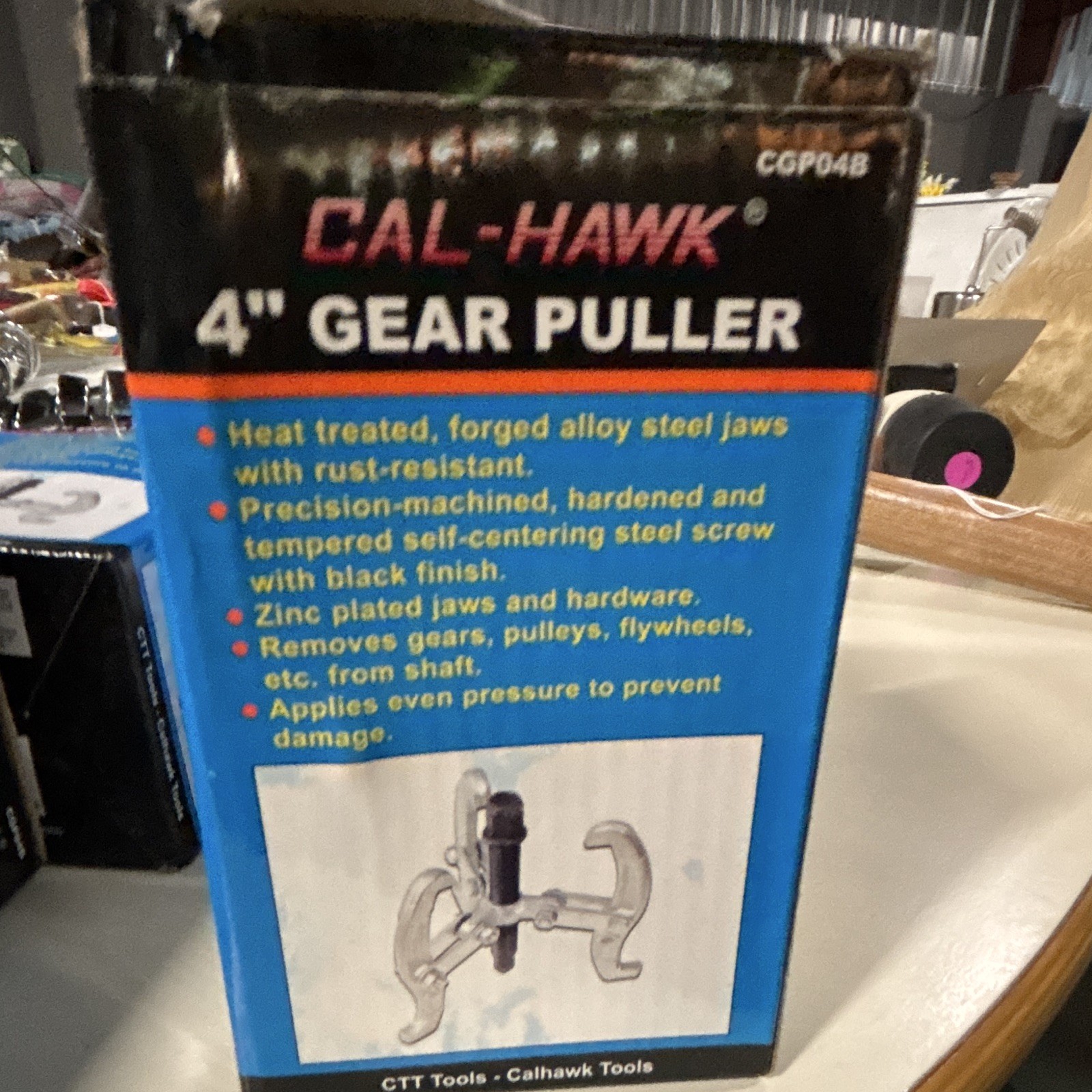 4 Cal- Hawk Gear Puller Model CGP04B 3/8 In.