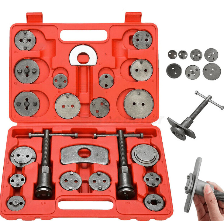 Kit(27) Universal Disc Brake Caliper Wind Rewind Tool For BMW Ford Honda Truck