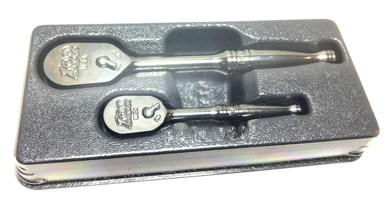 NEW Snap-on™ 3/8″ & 1/4″ Drive Chrome Ratchet Set F80CE T72CE