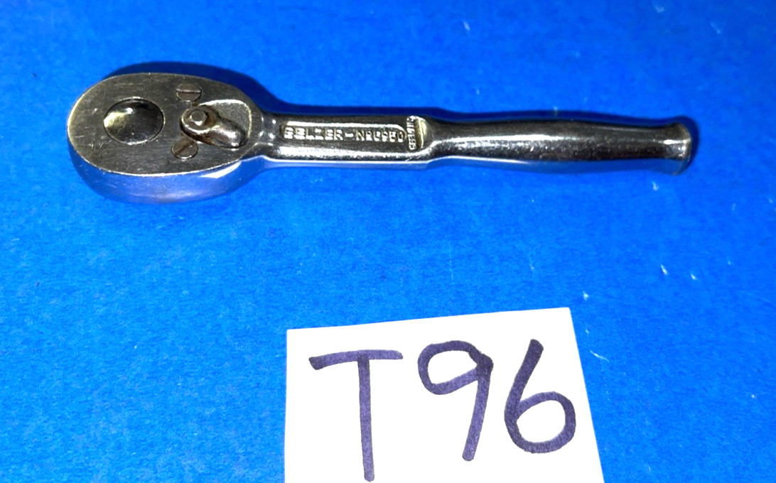 BELZER TOOLS 1/4 DRIVE RATCHET No. 6950 MADE IN GERMANY