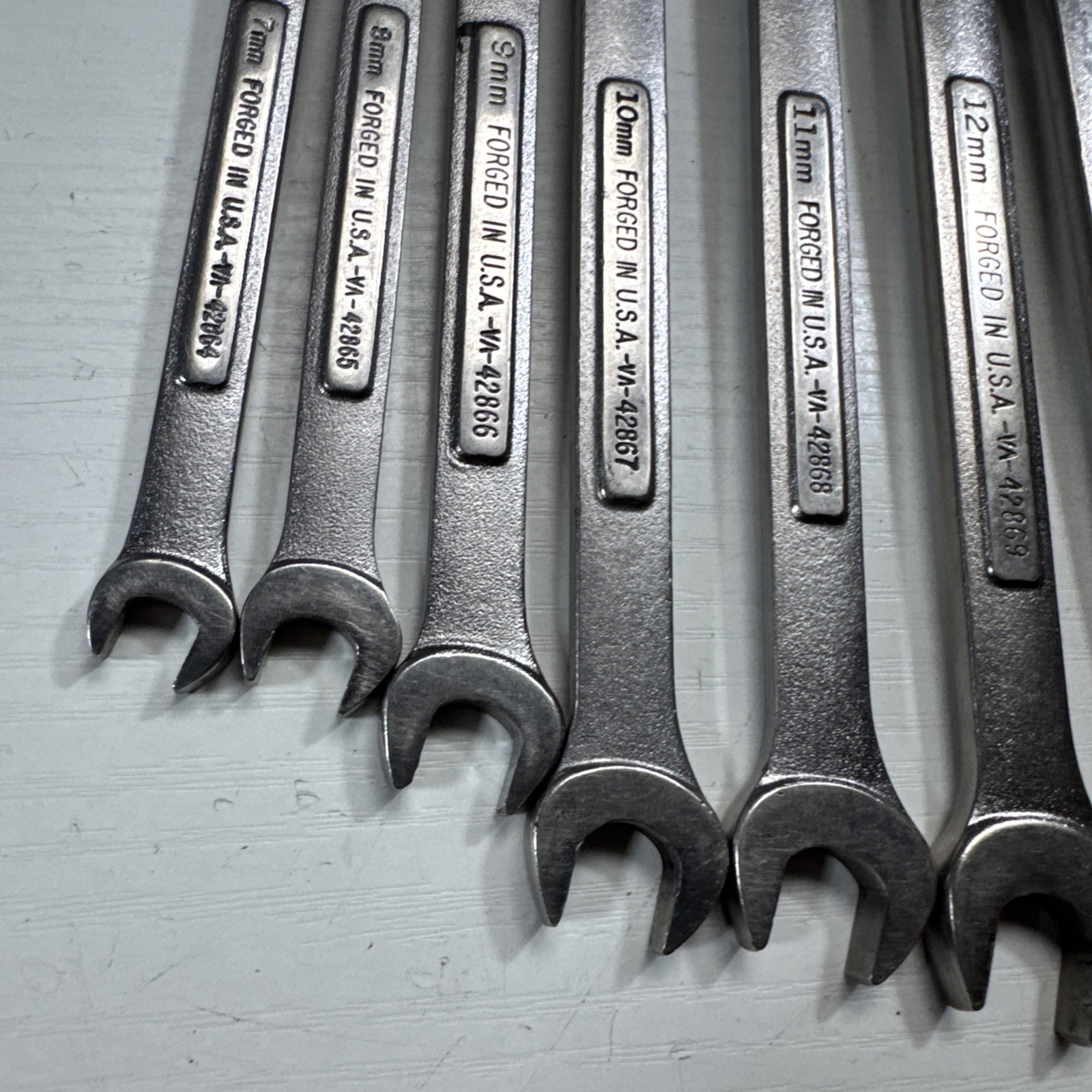 Sears Craftsman 6 Point 11 Piece Metric Wrench Set See Photos