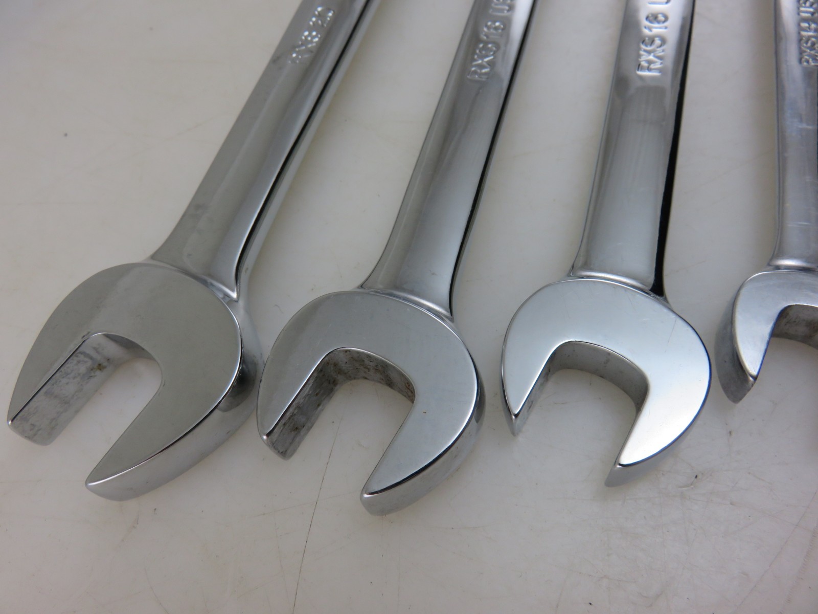 Snap-On RXS Series SAE Flare Nut Open End Wrench 6pc Set 5/16″-5/8″ Vintage