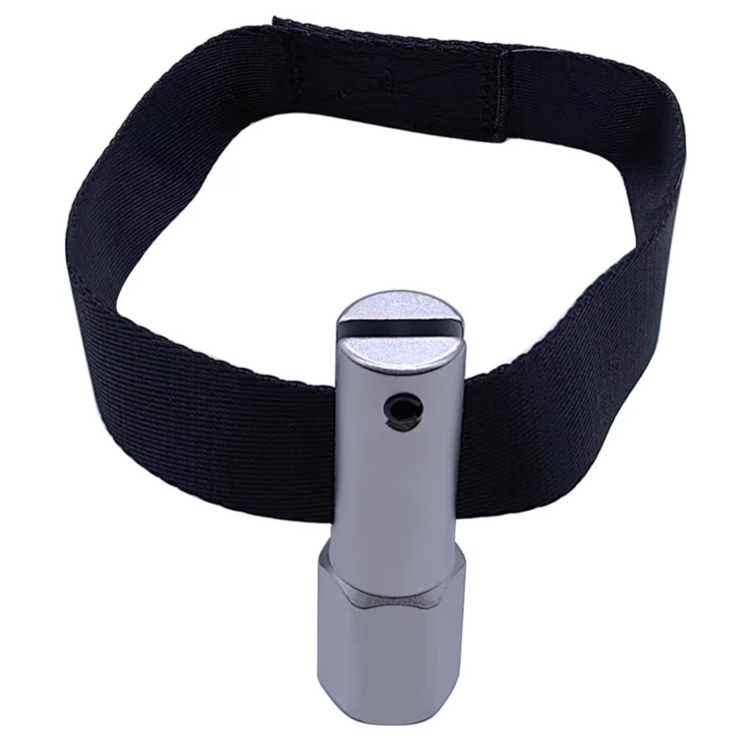 1/2″ Drive Oil Filter Strap Wrench, Oil Filter Strap Type Wrench Remover Comp…