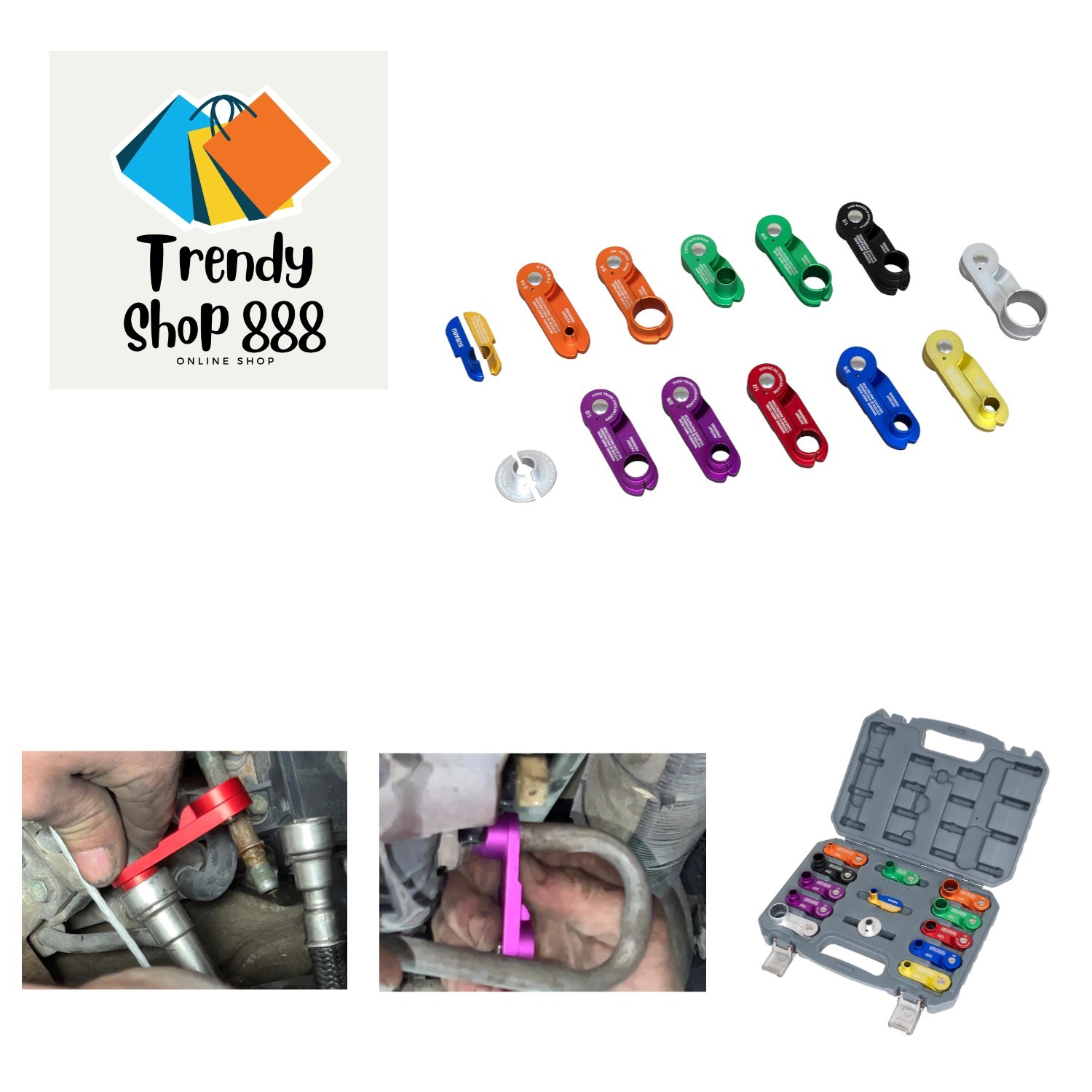 39480 Aluminum Spring Disconnect Set, 13 pc.