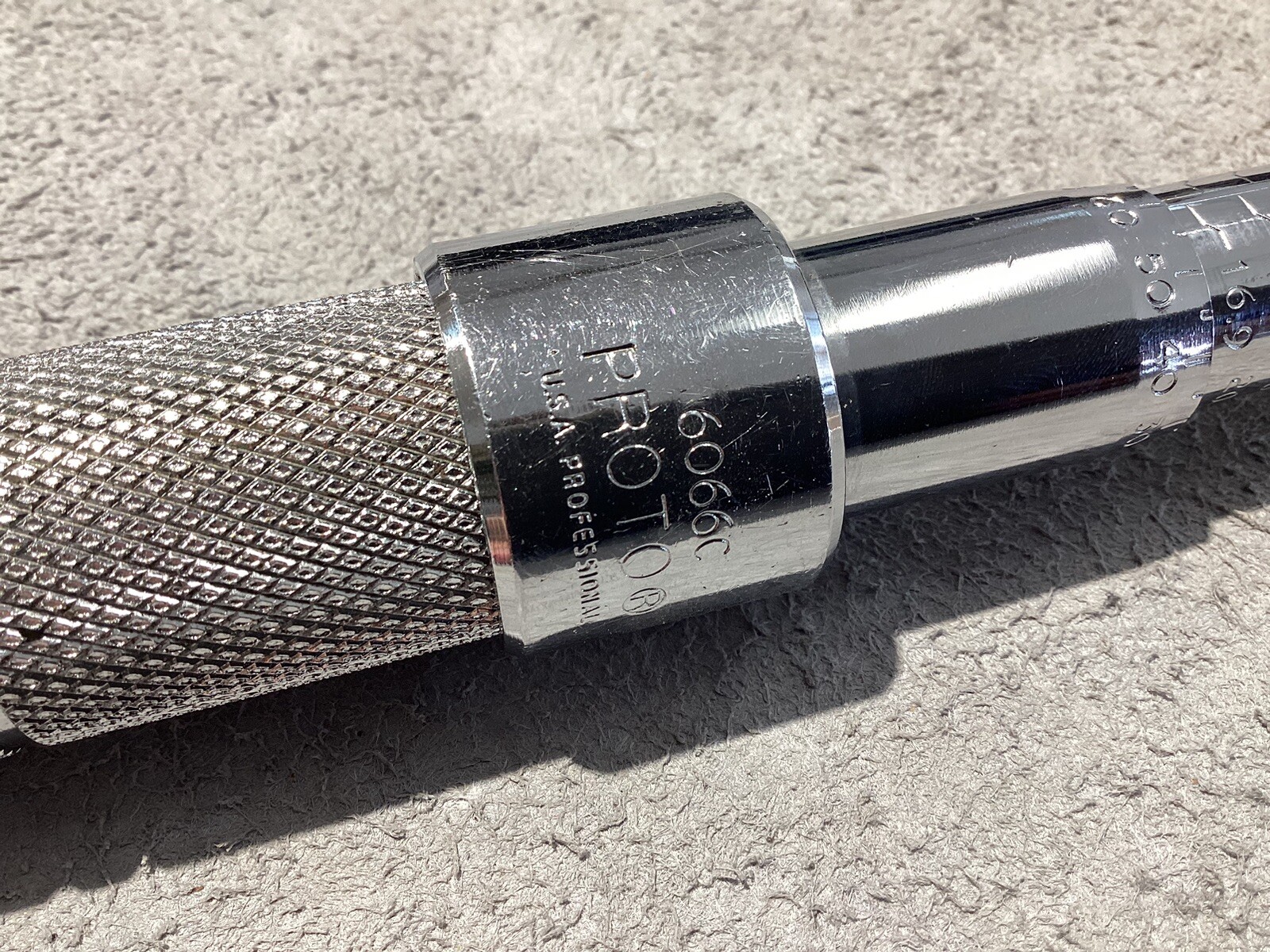Proto 6066C Torque Wrench 3/8″ Drive 100-1000 In/Lbs.~15″SAE ***See Pictures***