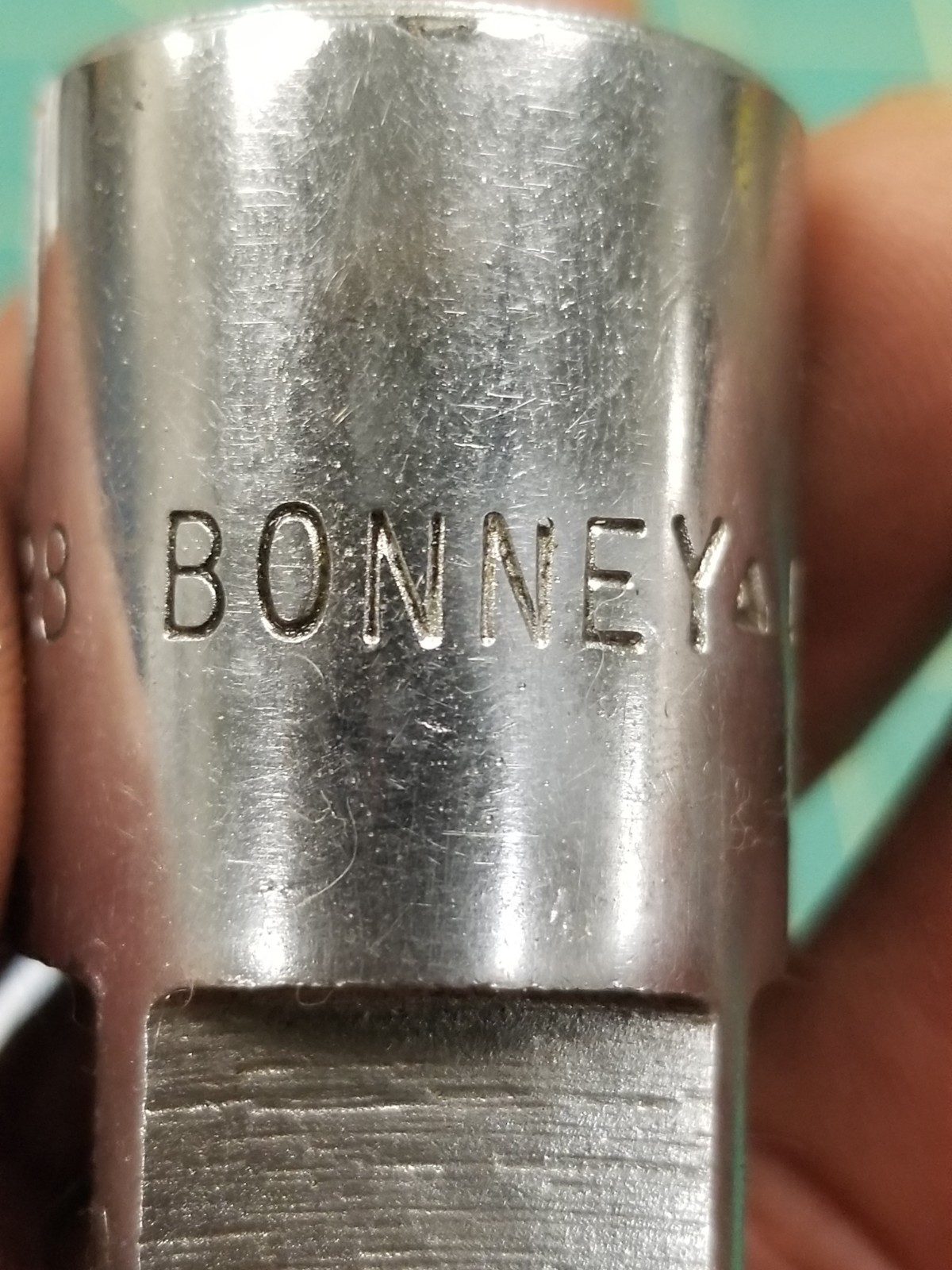 Bonney 4298 USA 1/2″ F to 3/4″ M Drive Socket Adapter Vintage