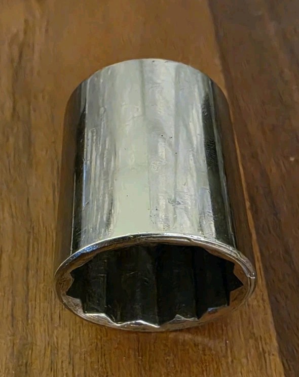 ​Vintage Thorsen 534 1-1/16″ Shallow Socket 1/2″ Drive 12-Point USA Made
