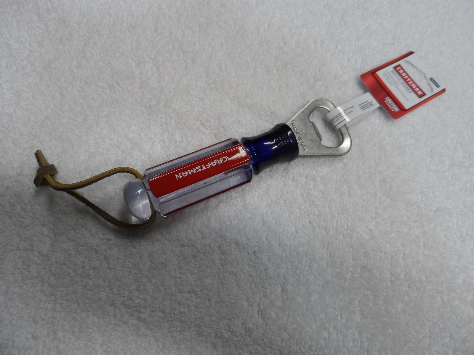 Craftsman Screwdriver-Handle Bottle Opener, made in USA – Part # 41626