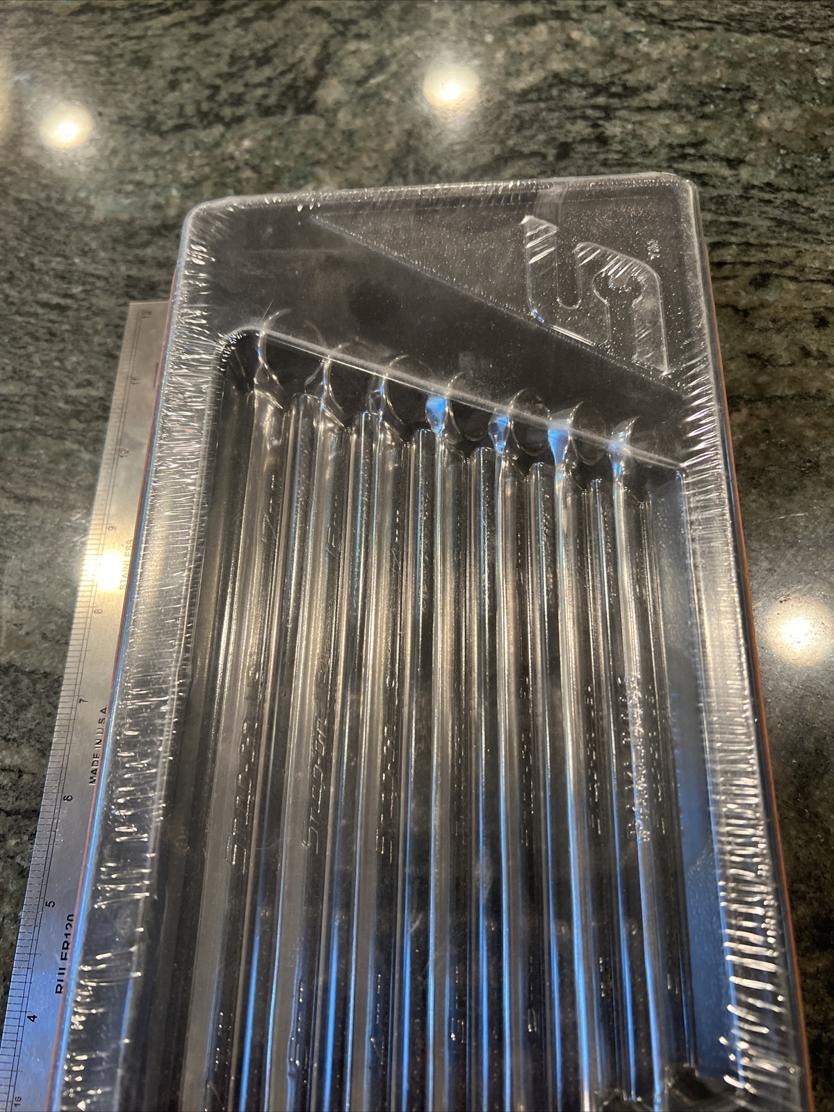 Snap-On soexm707 7 Pc flank drive plus metric wrench set 10-15,17mm sealed