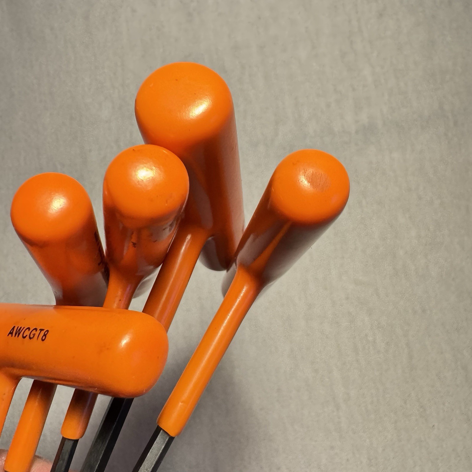 Snap-On Tools 5 Piece TORX T-Handle Combo Set Orange