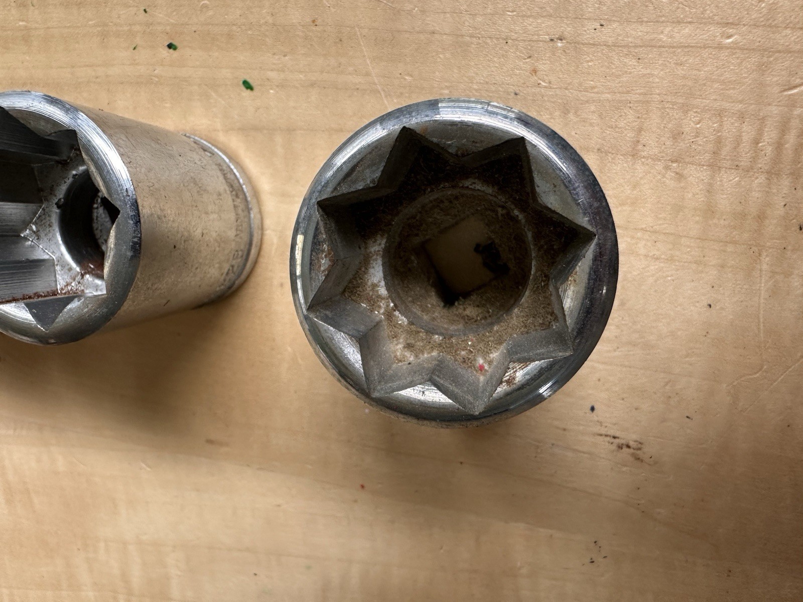 Armstrong Socket Lot 1/2 Inch Drive Double Square 8 Point SAE