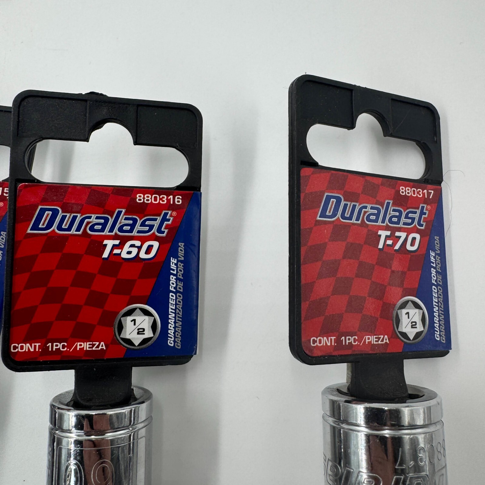 Duralast Mixed Torx Bit Sockets 1/4″, 3/8″, 1/2″ Drive 14 pieces