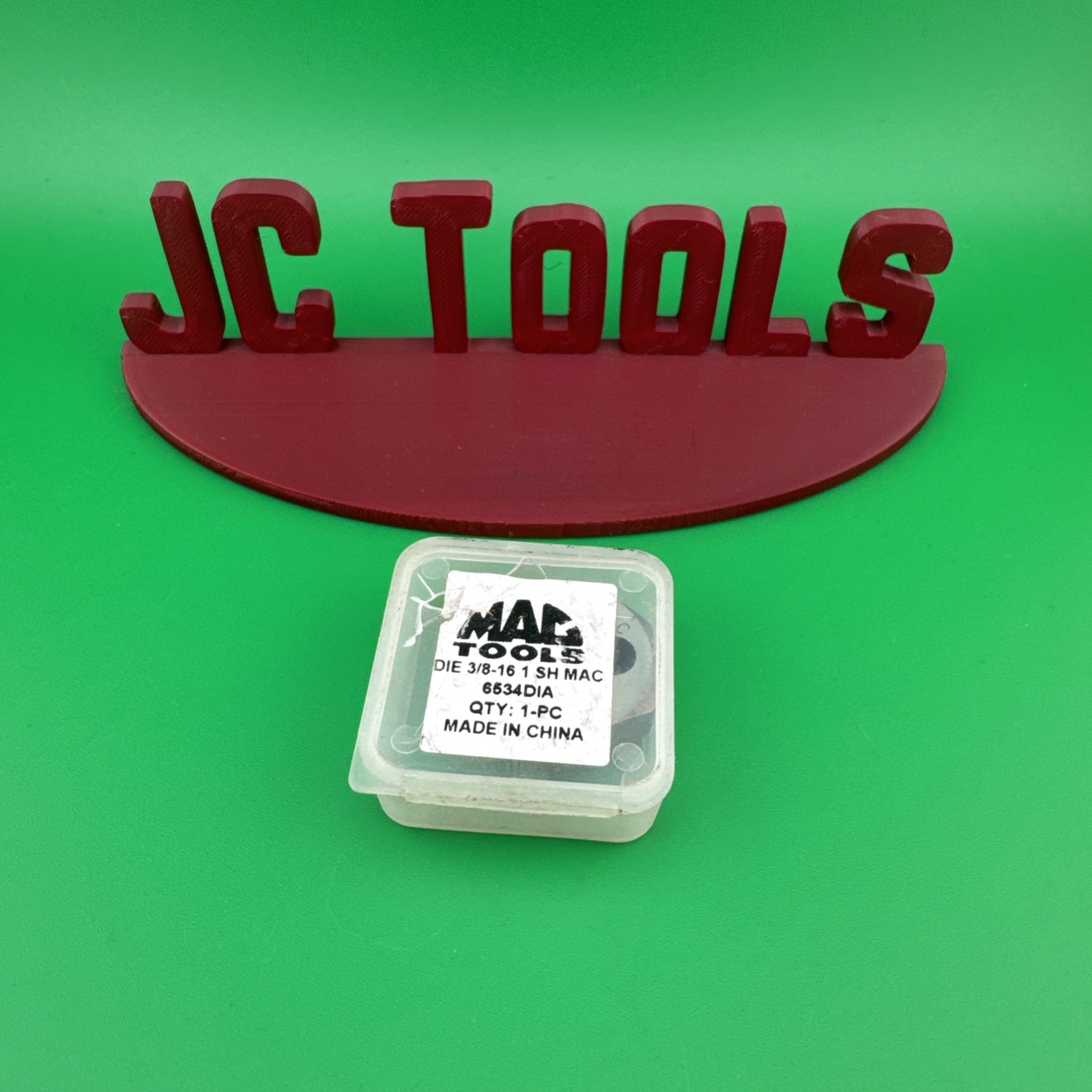 Mac Tools 6524DIA SAE Hexagonal Die 3/8″-16 NC – 1″ Shank