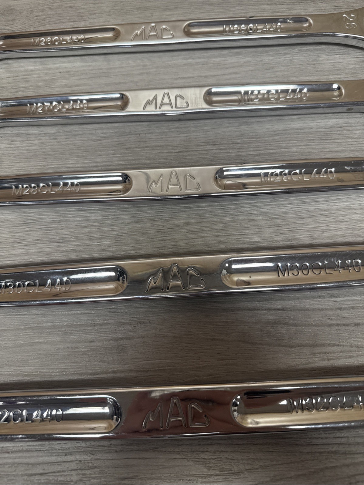 Mac – 5 Piece Wrench Set – 26mm-32mm