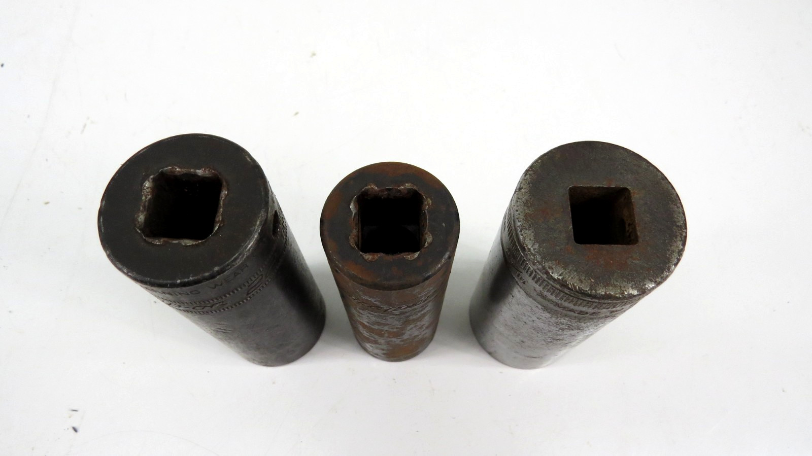 Lot of 3 1/2″ Drive Misc. Snap On Sockets SIMM220 22mm SIM240 3/4″ S-340 1-1/16