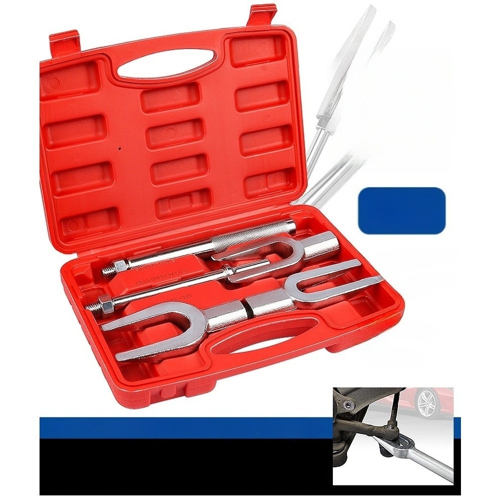 Ball Joint Puller Tool Set with 17.4mm 23.8mm 27.8mm Fork Heads for Use