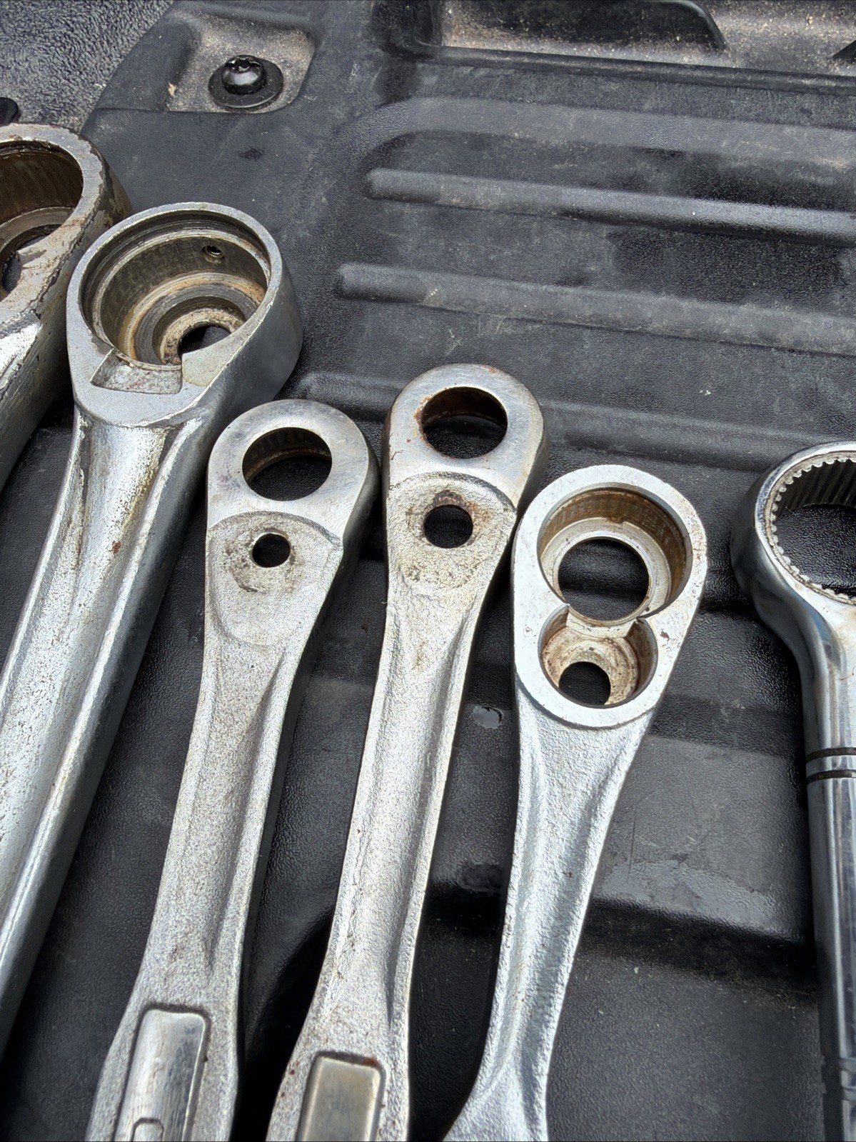 Sears Craftsman 10pcs Ratchet Bodies ONLY NO GUTS 1/2,3/8,1/4” Forgings Warranty
