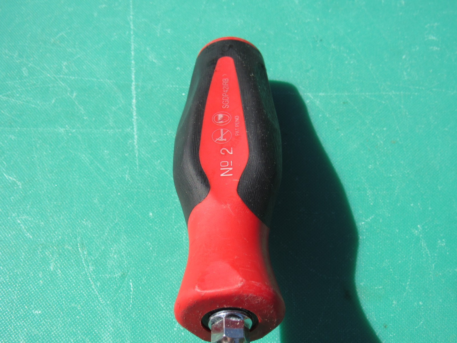 SNAP ON SGDP31 #1 PHILLIPS RED BLACK HANDLE SCREWDRIVER NO. 1 SGDP31IRBR SGDP 31