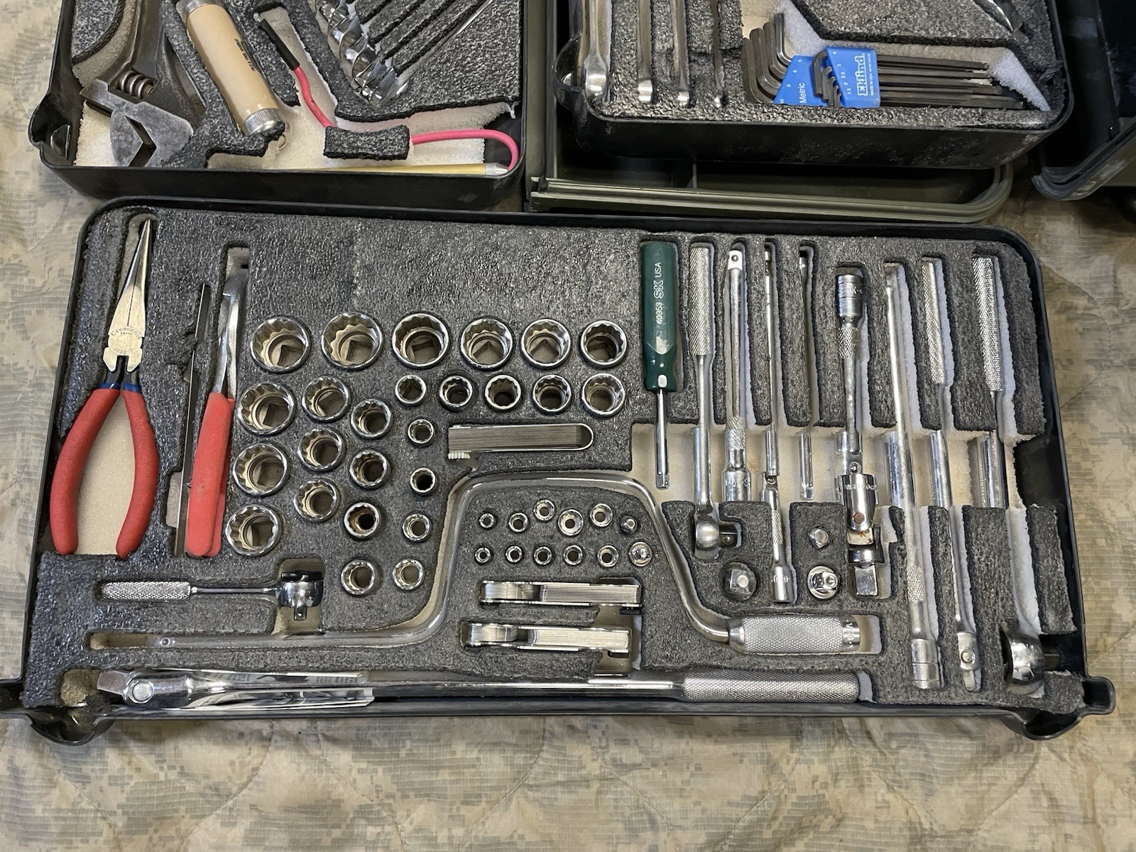 Military General Mechanic Tool Kit GMTK SK Socket Wrench Sets Crescent + More