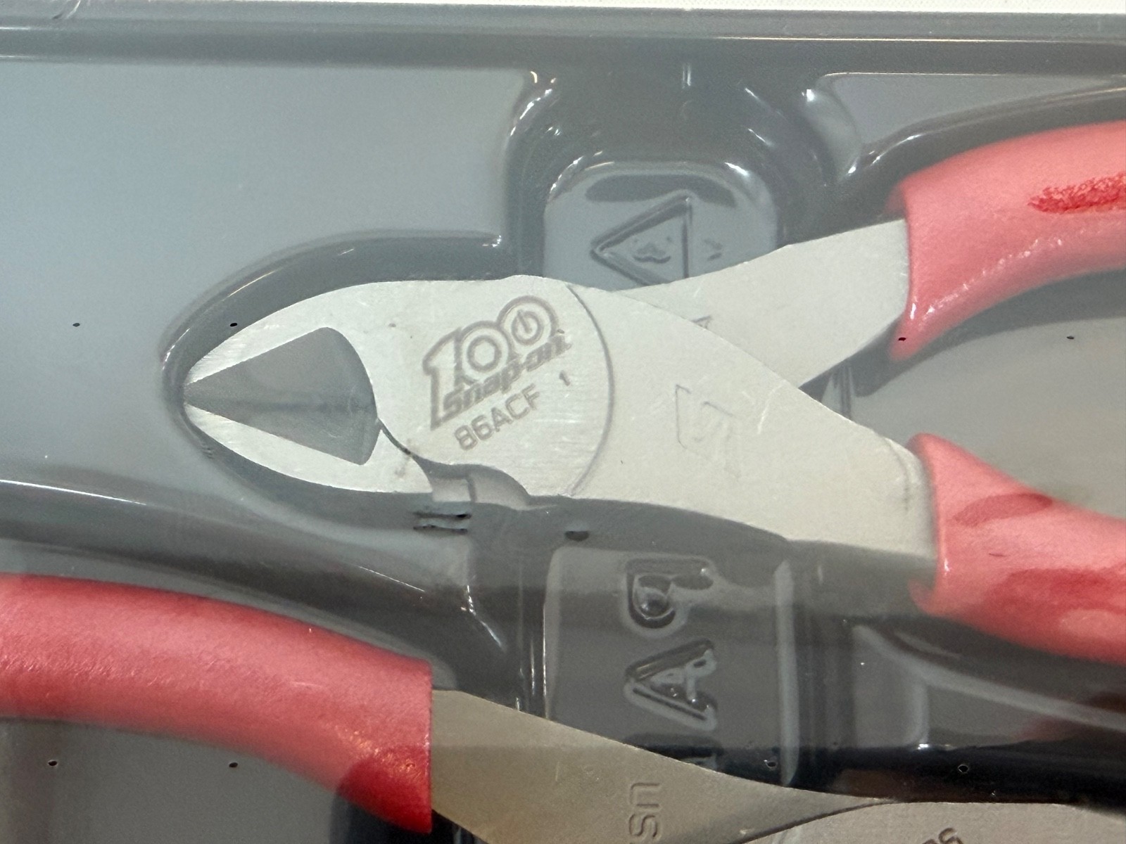 NEW Snap On Tools 100th Anniversary – Red 3Pc Pliers PL306ACF100MR- NEW