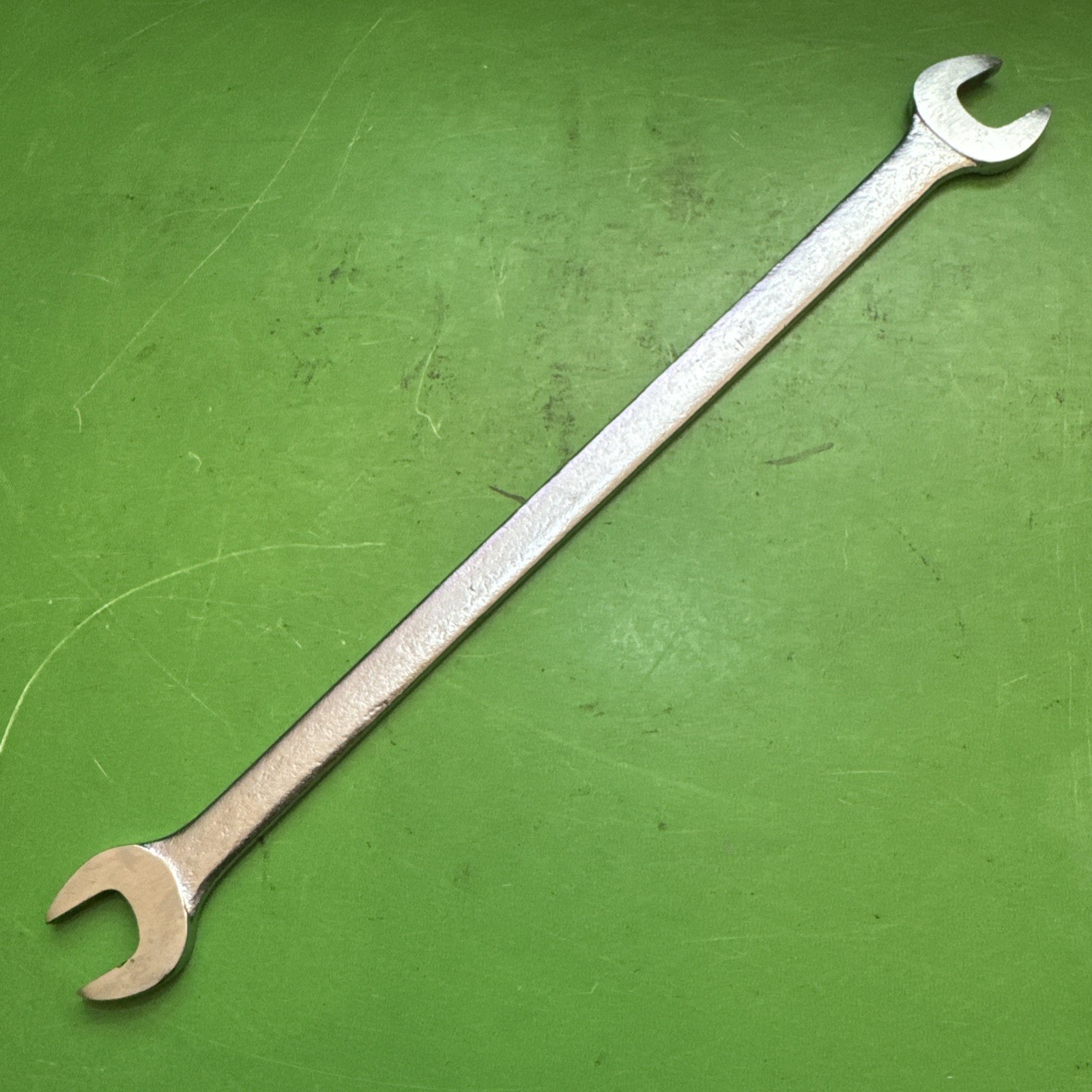 Snap-On USA SAE 7/16″ x 1/2″ Tappet Slimline Low Torque Open End Wrench LTA1416