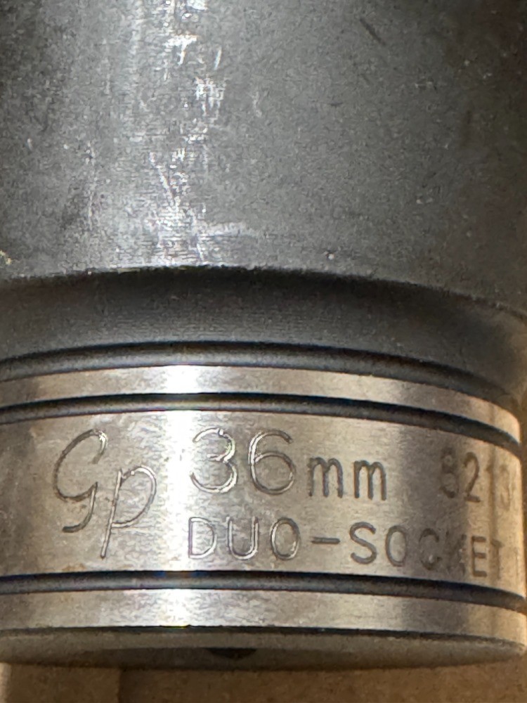 82136M | 1/2″ Drive x 36mm Standard Length 12 Pt Duo-Socket Lifetime Warranty